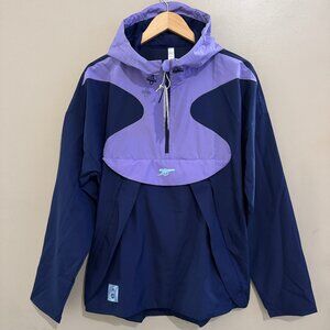 Adidas Arsenal 24/25 1/2 Zip Anorak Windbreaker Jacket Mens Size M IT4080 NEW